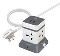 1 Tower 2 USB compact power tower